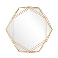 Espejo 3D Metal Dorado BVS Black Velvet Studio