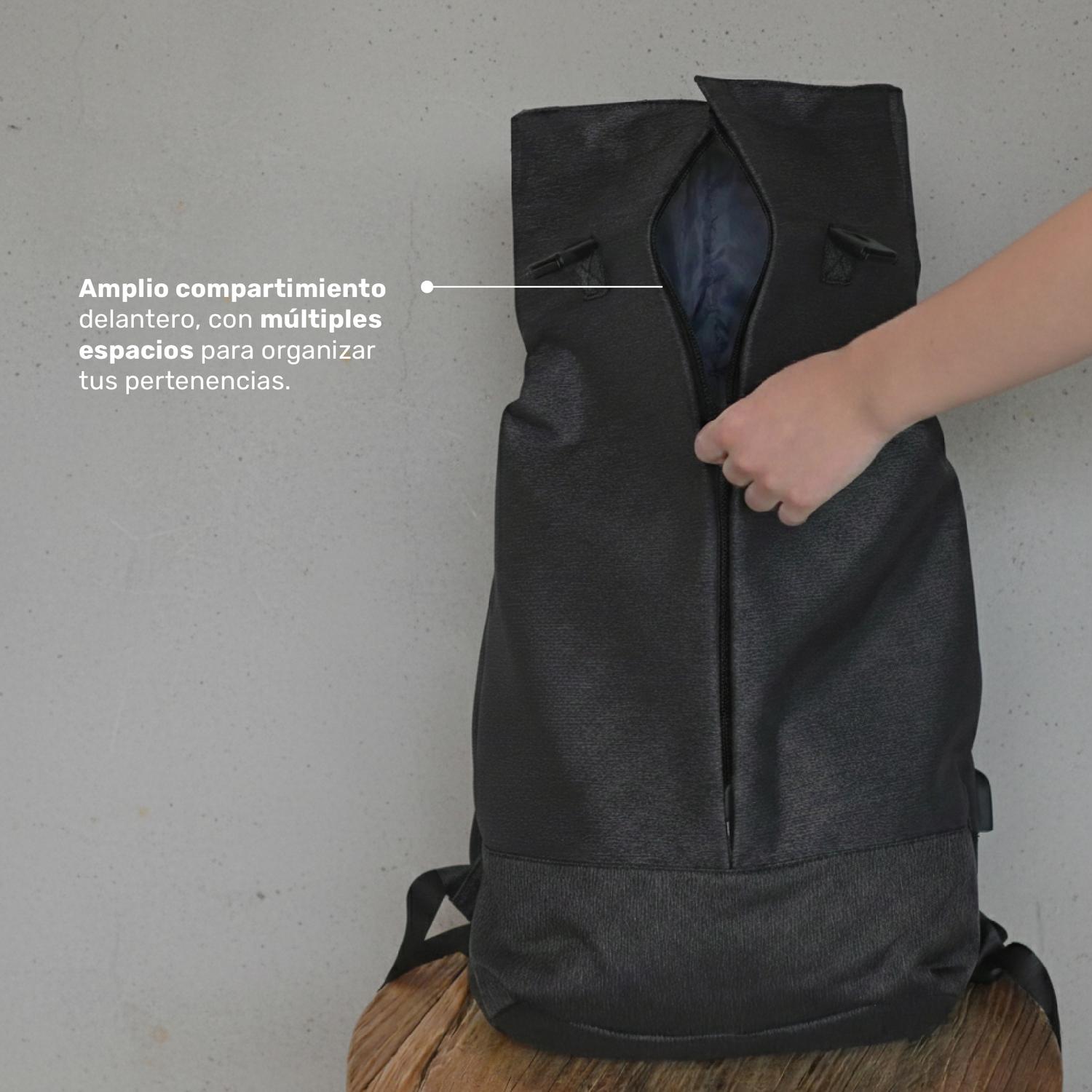 Mochila Antirrobo Lhotse Gris – UnionX