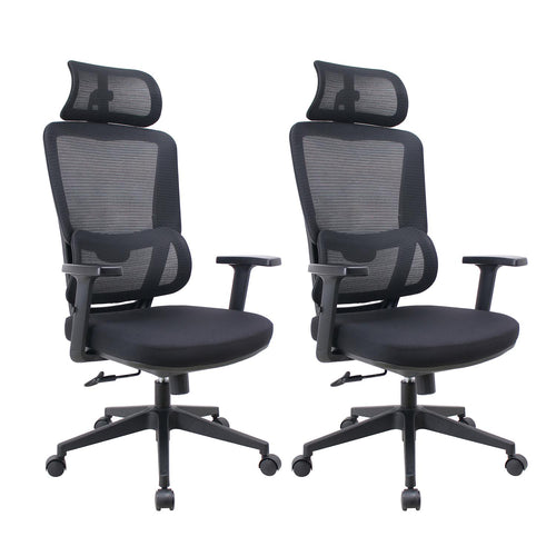 2 Sillas Escritorio Oficina Ergonómica Ergotech LEVO