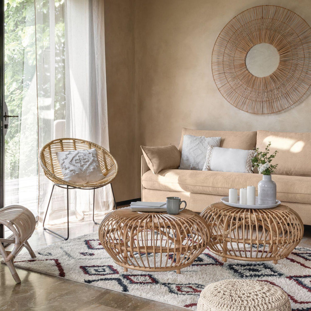Cojin Macrame Algodón Marfil 30 X 50 cm Atmosphera — foto 4