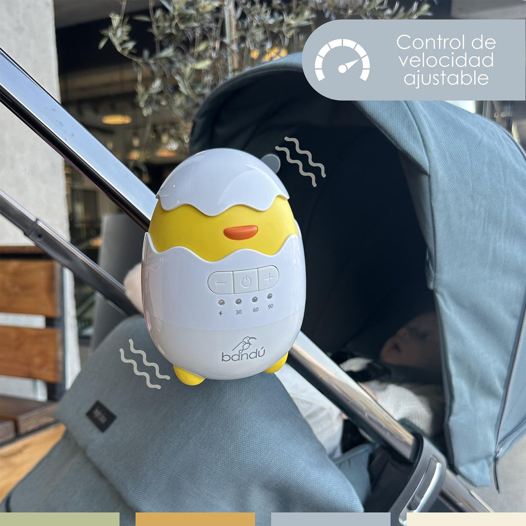 Mecedor Eléctrico Coche Recargable Bebé Baby Chick Bandú — foto 3