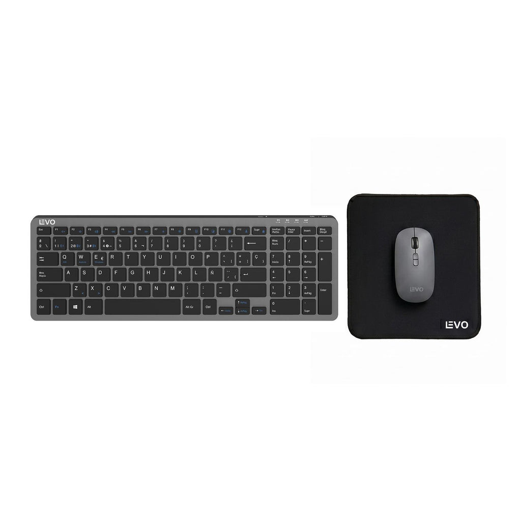 Kit Slim Teclado Cygna + Mouse Velar + Mousepad S LEVO — foto 2