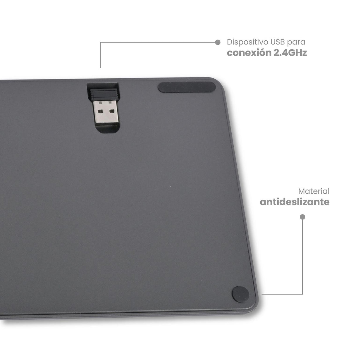 Kit Slim Teclado Cygna + Mouse Velar + Mousepad S LEVO — foto 4