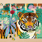 Tigre Siberiano 300 Pcs Peligro De Extincion Mudpuppy