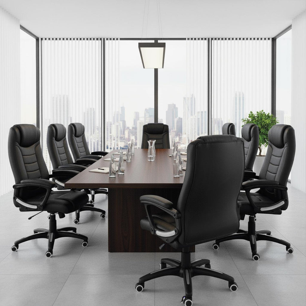 LEVO Silla Escritorio Ejecutiva Comfort — vista posterior del respaldo