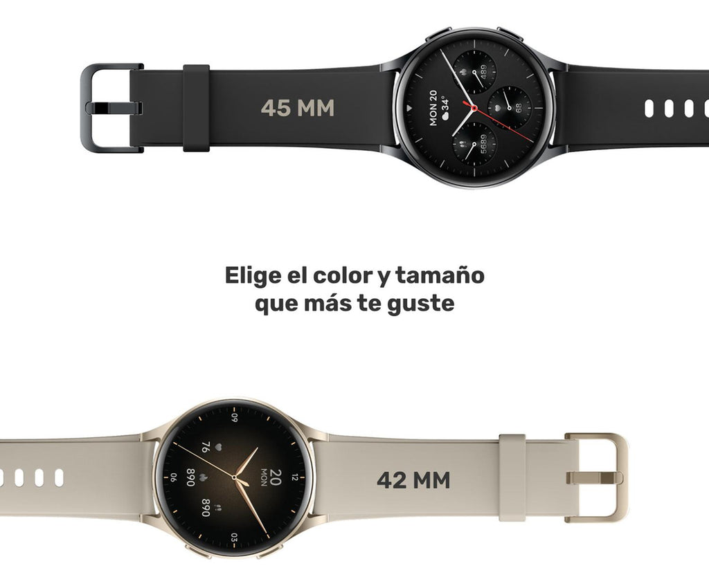 Reloj Smartwatch Lhotse Vibe 05 GPS Cream 42mm