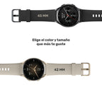 Reloj Smartwatch Lhotse Vibe 05 GPS Cream 42mm