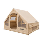 Carpa Inflable 4 Personas 3 Estaciones Beige Xroad, vista frontal
