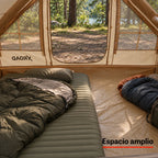 Carpa Inflable Xroad: espacio amplio por dentro para dormir
