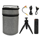 Proyector LED Portátil 360° Full HD Home Cinema LEVO (Open Box)