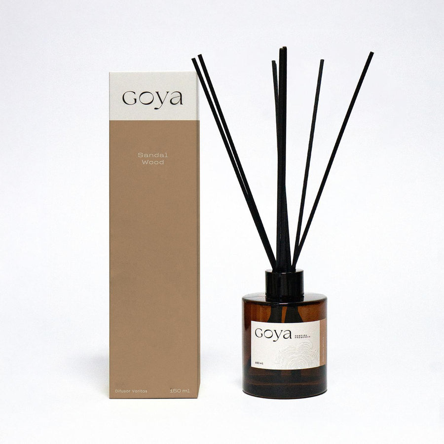 Goya difusor de varillas Sandal Wood 150 ml - packaging