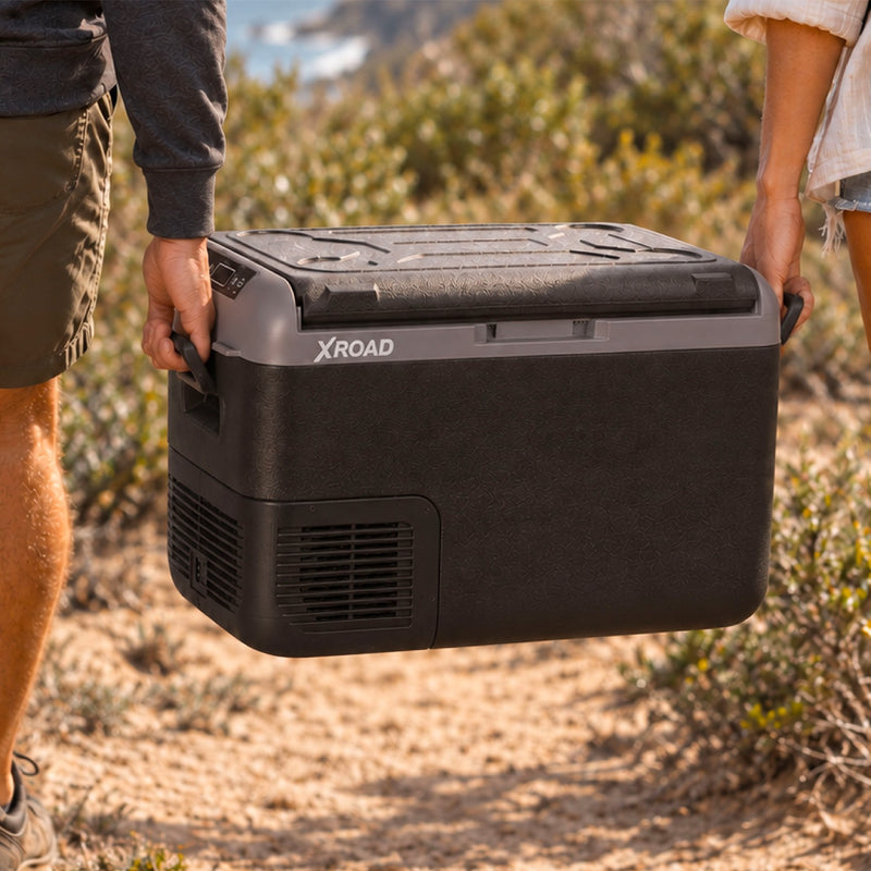 Cooler Freezer Eléctrico Portátil 40L -20°C 12V-220V Gris Xroad