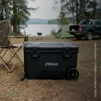 Cooler Portátil 50L Xroad en el camping
