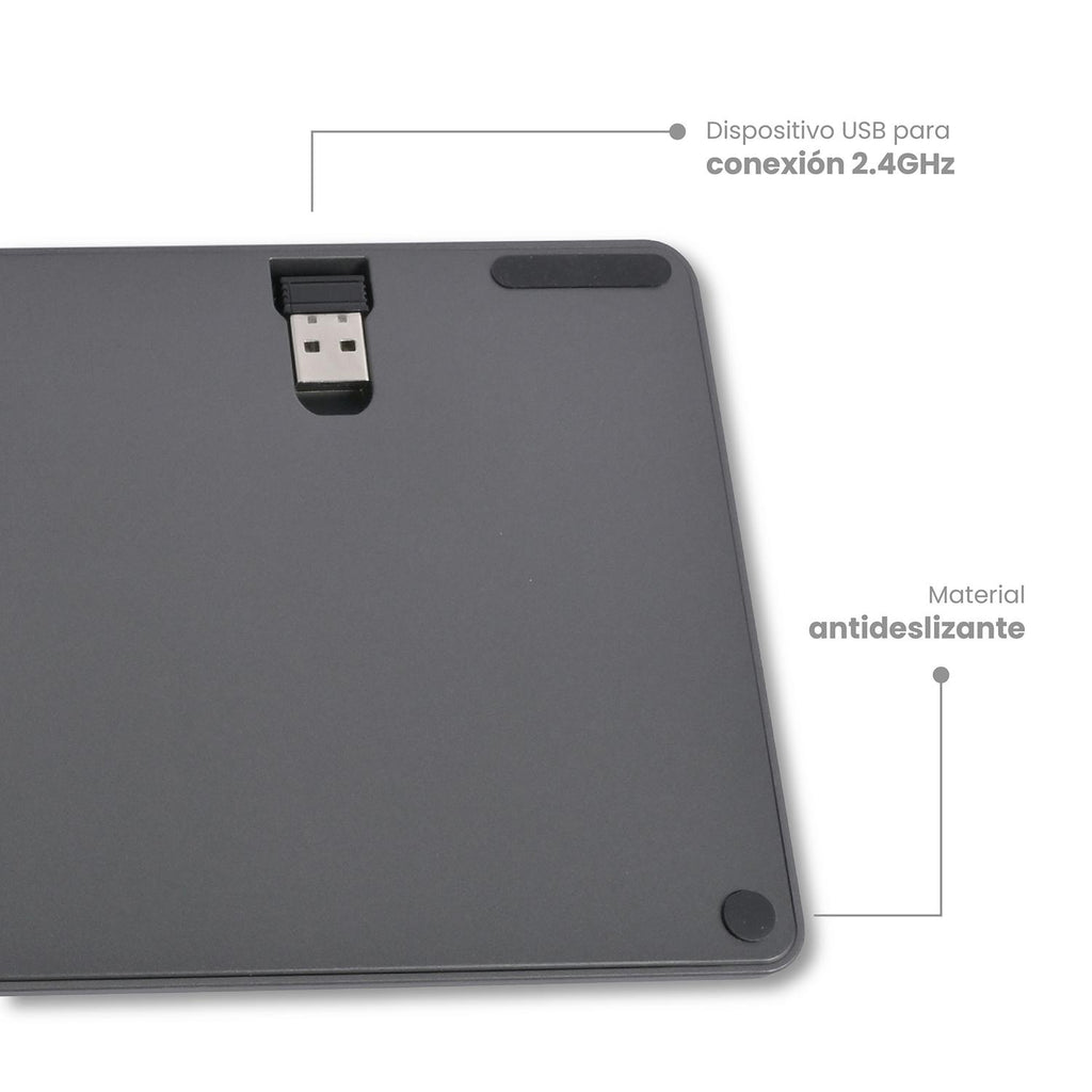 LEVO Cygna Slim — sobre escritorio de oficina junto a notebook y mouse