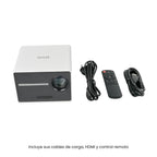 Proyector Portatil Mini Halo 9000lm Bluetooth HD LEVO — foto 4