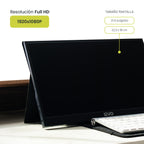 Monitor Portátil Gamer ViewGo 15,6" Full HD 1080P LEVO — foto 6