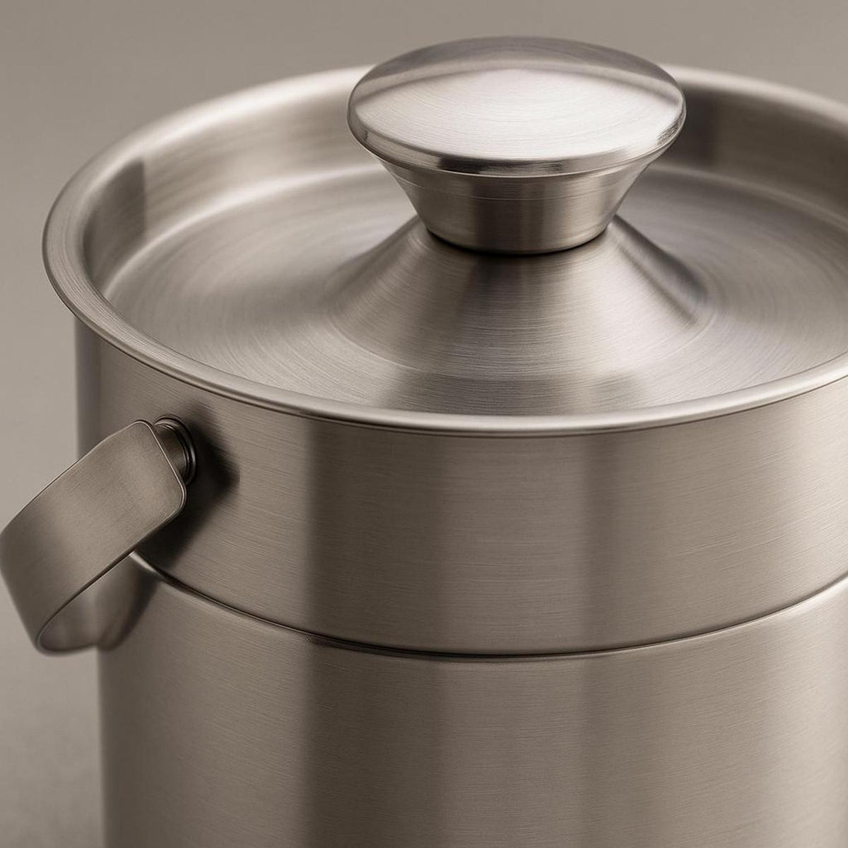 Hielera con Tapa de Acero Inoxidable 18cm Secret De Gourmet — foto 4