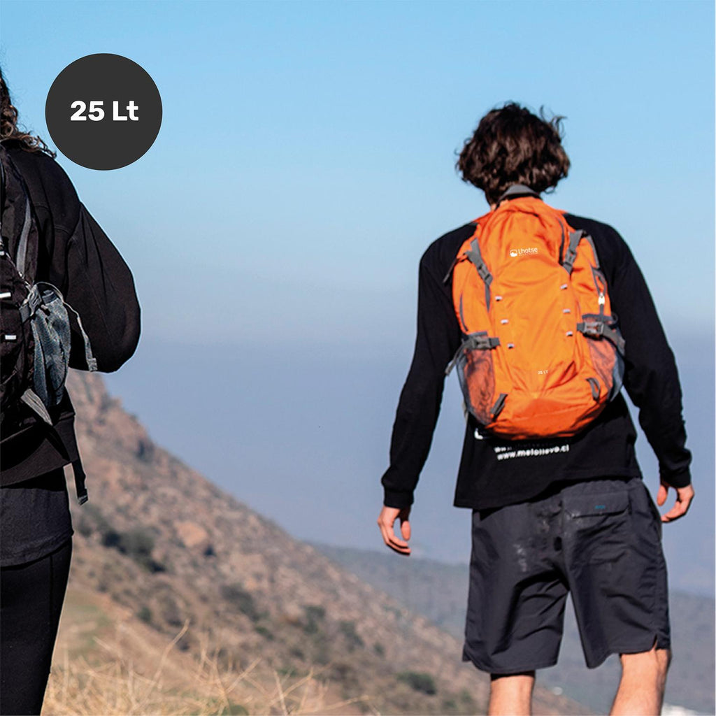 Mochila Outdoor Lhotse Plegable 25lt Naranja — foto 3