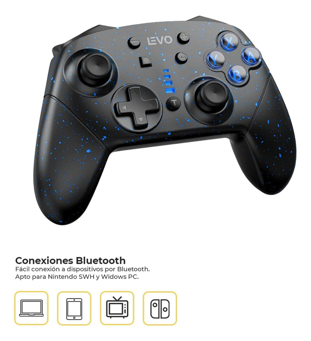 Control Gamer Inalámbrico PC LEVO — foto 4