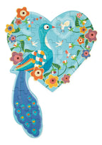 Puzzle 40Pcs Con Forma Pavo Real Scratch Europe — foto 2