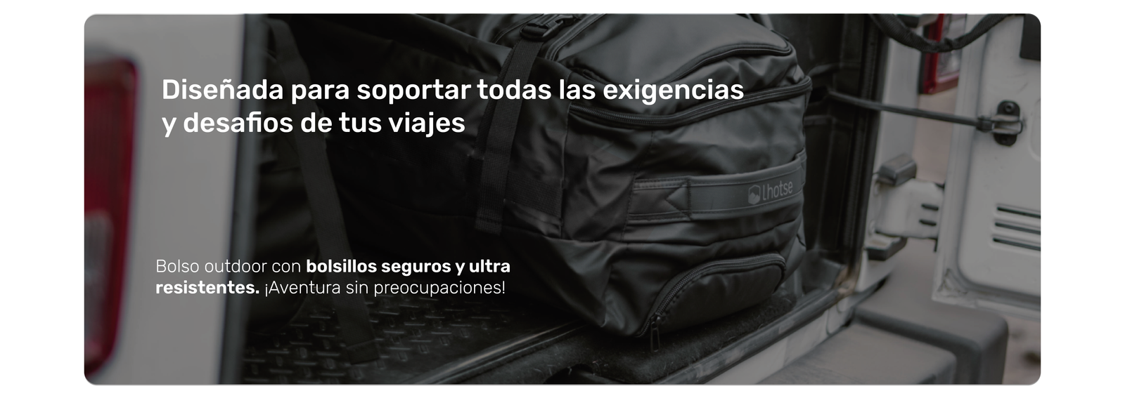 Maleta Bolso Trolly Expedition Duffel 70lts Black