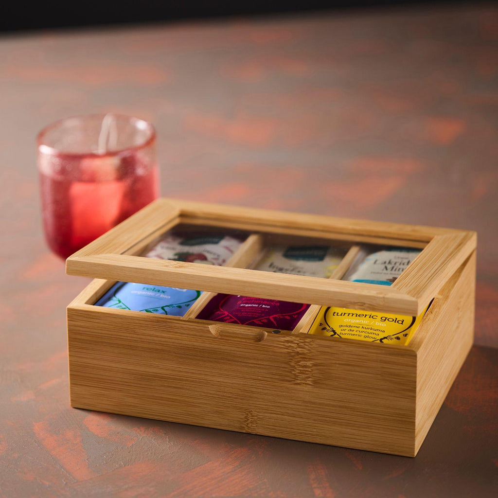 Caja para Té de Bambú con 6 Compartimentos DAY — foto 6