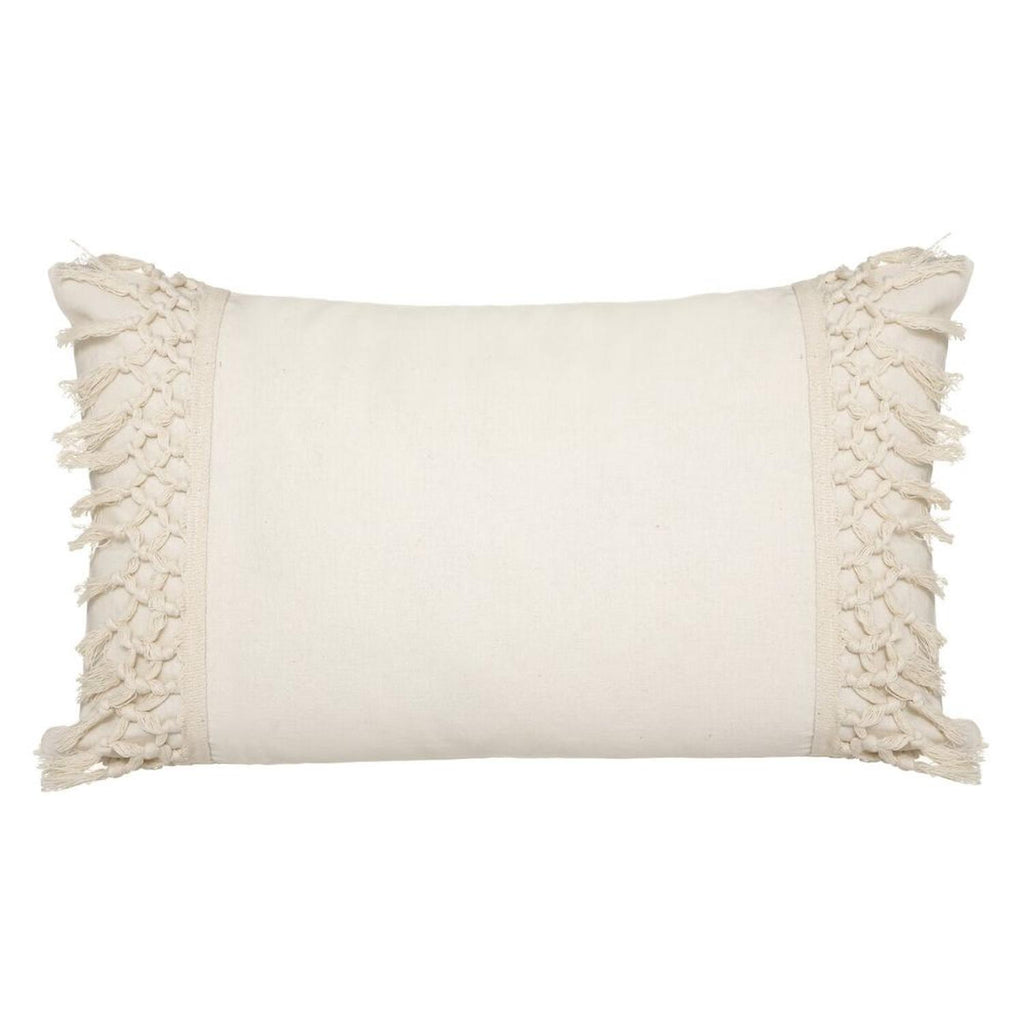 Cojin Macrame Algodón Marfil 30 X 50 cm Atmosphera — foto 2