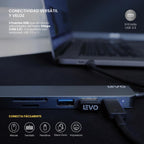 Hub USB-C Adaptador Multipuerto 6 en 1 Macbook Windows LEVO — foto 6
