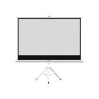 LEVO Telon 100 pulgadas telon proyector portatil con tripode blanco mate 200 x 150 cm