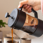 Cafetera Prensa Francesa Negra 600 ml Simplit — foto 6