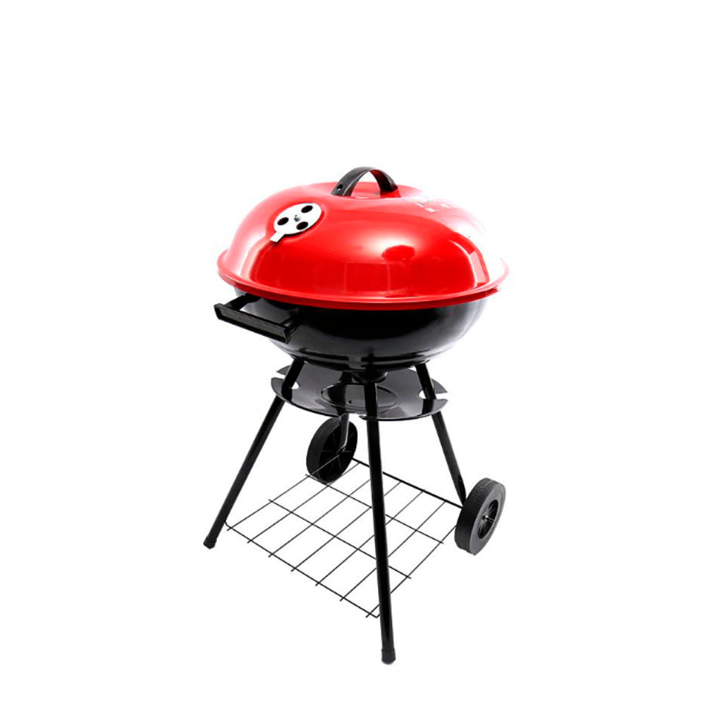 Parrilla Portátil Carbón Kettle Roja 17''