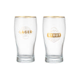 Set 2 Vasos Cerveceros Brando