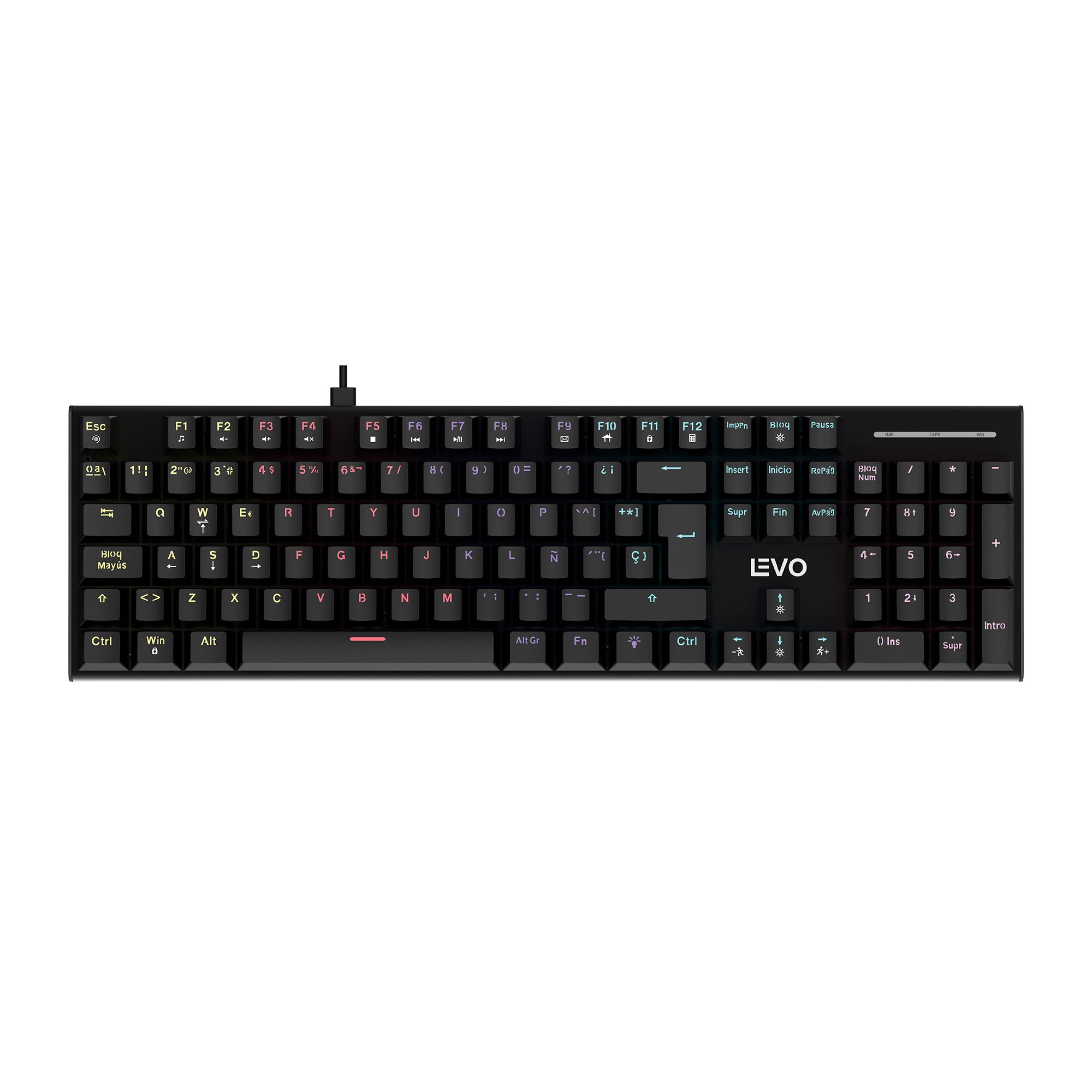 Teclado Gamer Mecánico NovaBlade Switch Red RGB | LEVO