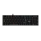 LEVO Teclado Gamer NovaBlade Numérico Red Switch — vista frontal sobre fondo blanco