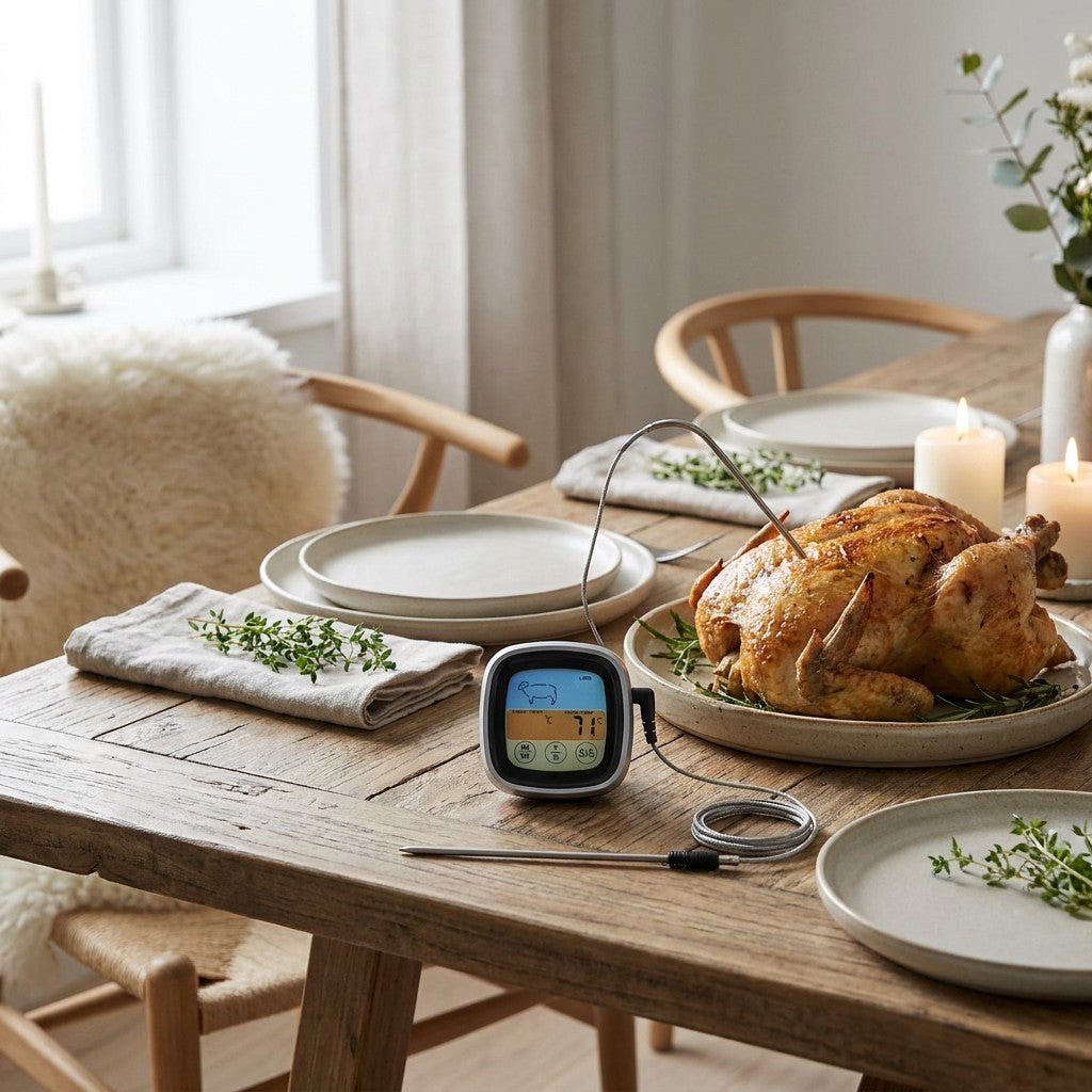 Termometro Digital de Acero inoxidable Para Carnes DAY