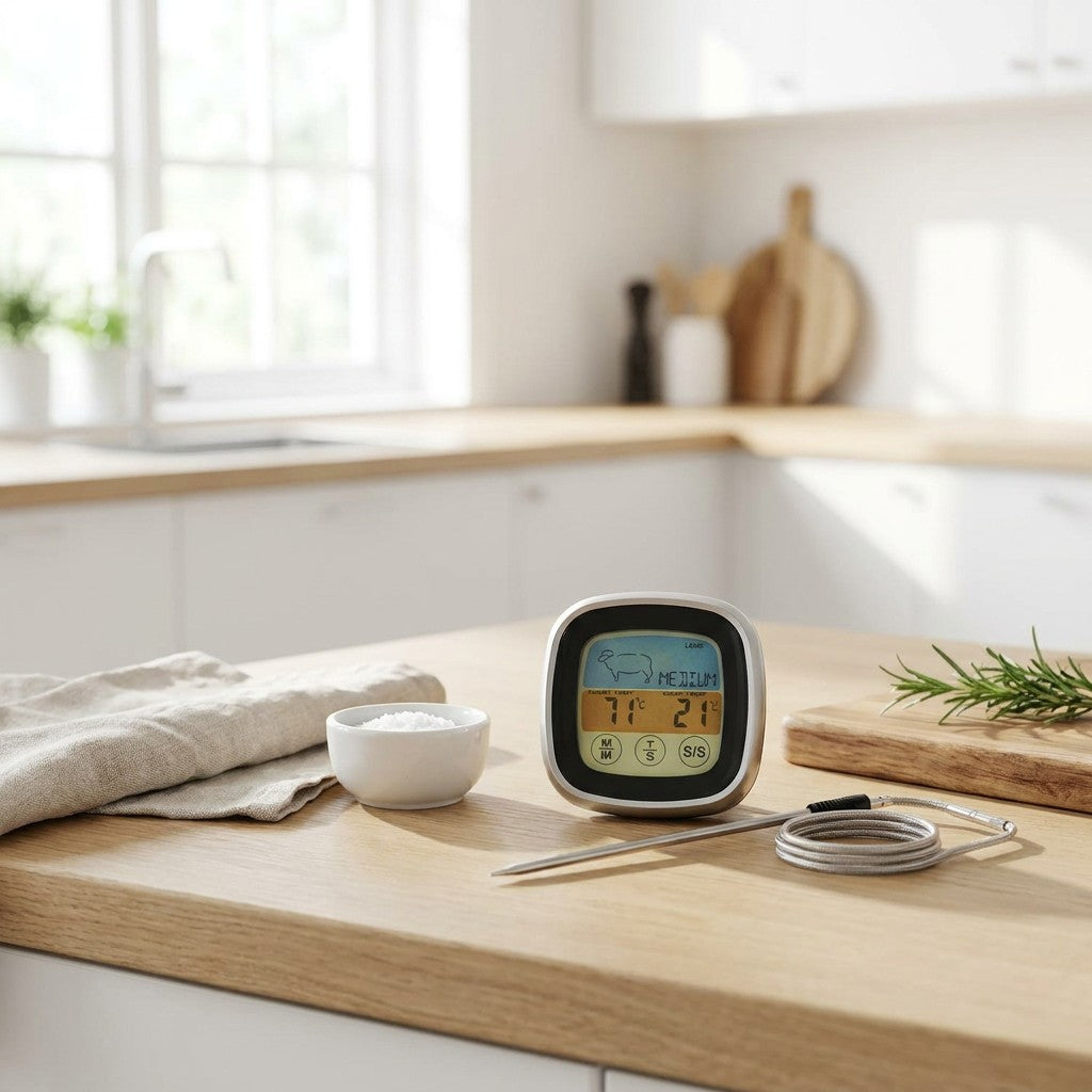 Termometro Digital de Acero inoxidable Para Carnes DAY