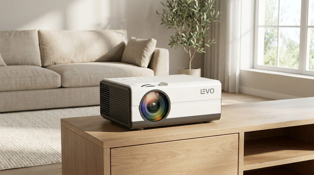 Proyector LED Portátil HD LCD LEVO (Open Box)