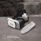 Compatible con smartphones de 3,5 a 6 pulgadas