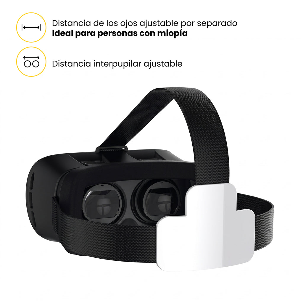 Distancia de los ojos ajustable por separado, apto para miopia
