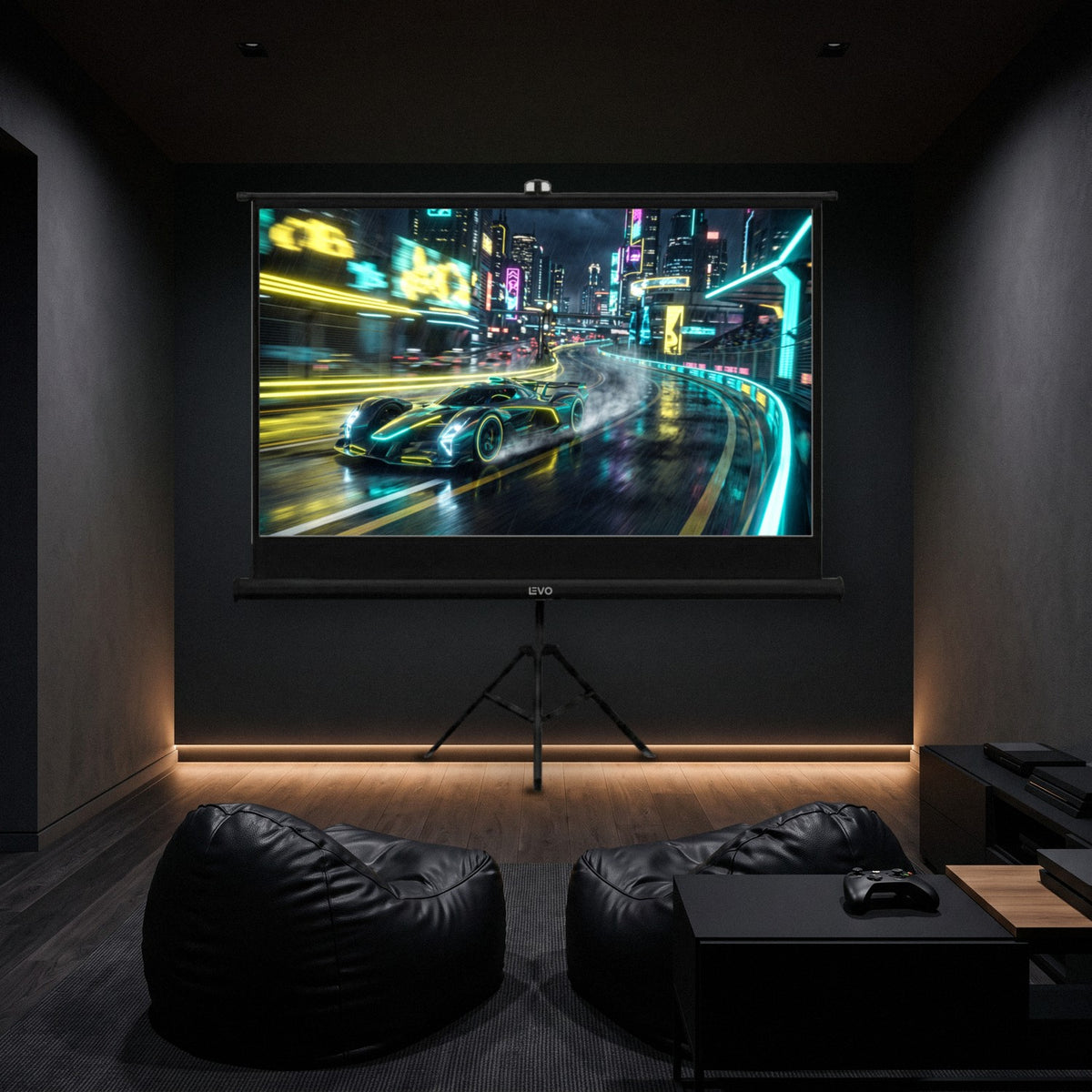 La película en cualquier pared — LEVO