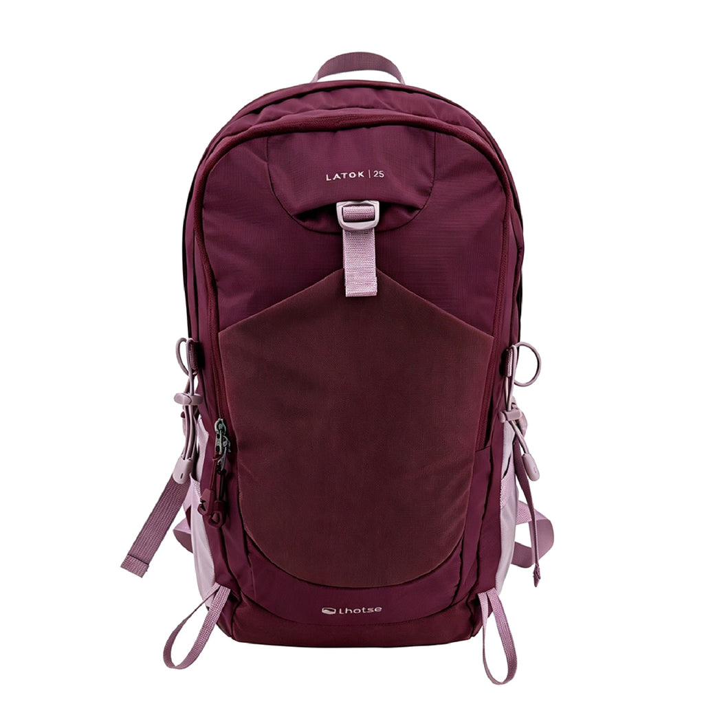 Mochila Outdoor DayPack Latok 25L Burdeo Lhotse, vista frontal