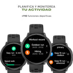 Reloj Smartwatch GPS Shar T1 43,5mm Lhotse Negro 5