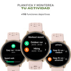 Reloj Smartwatch GPS Shar T1 43,5mm Lhotse Rosa 5