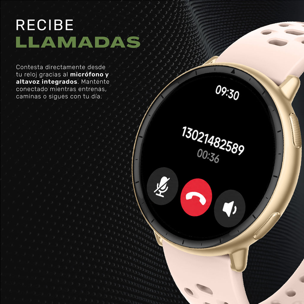 Reloj Smartwatch GPS Shar T1 43,5mm Lhotse Rosa 7