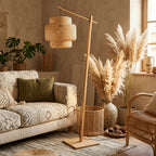 Lámpara de Pie Arco Liby — living boho Atmosphera