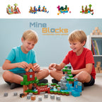 MineBlocks Aventura Bandú: niños jugando con sus construcciones