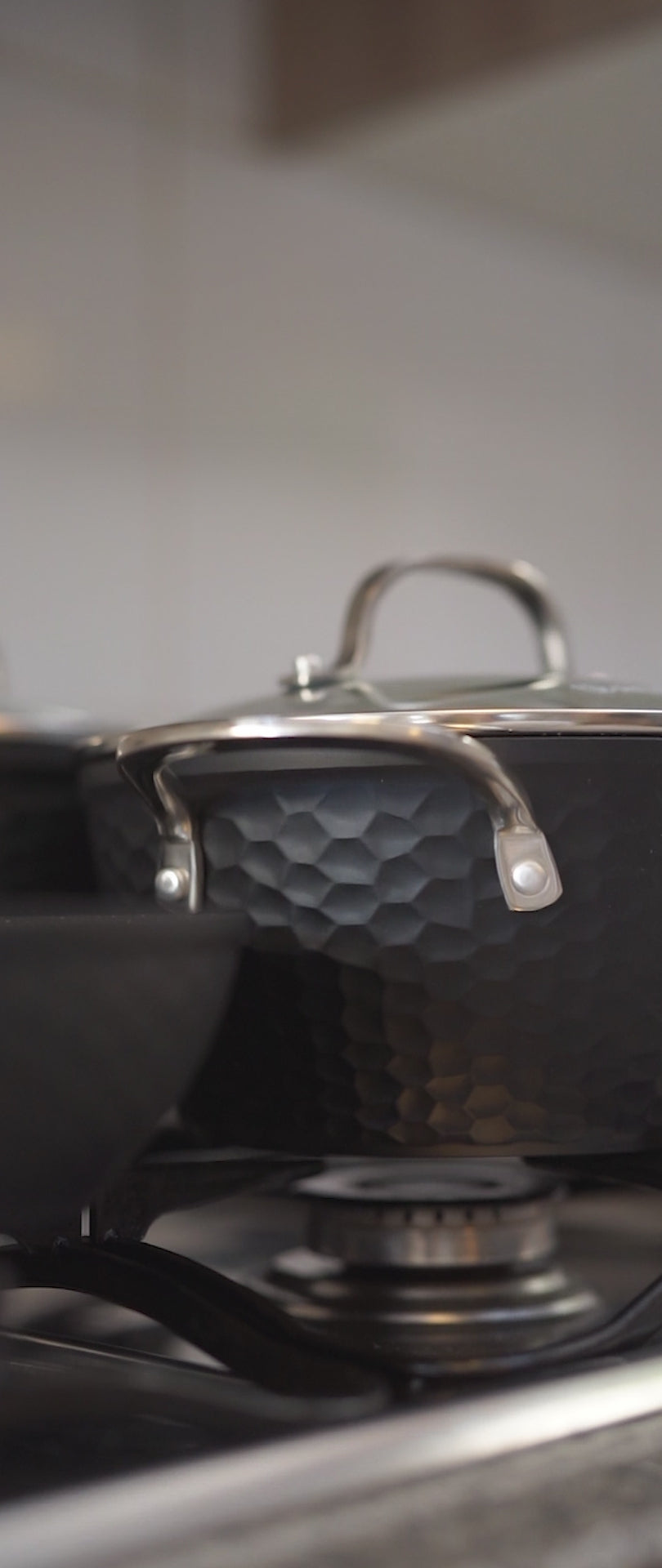 Video Batería de Cocina Antiadherente Black Copper 7 Pzs Simplit