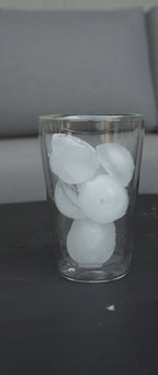 Video Set 4 Vasos Vidrio Doble Pared 400 ml Simplit