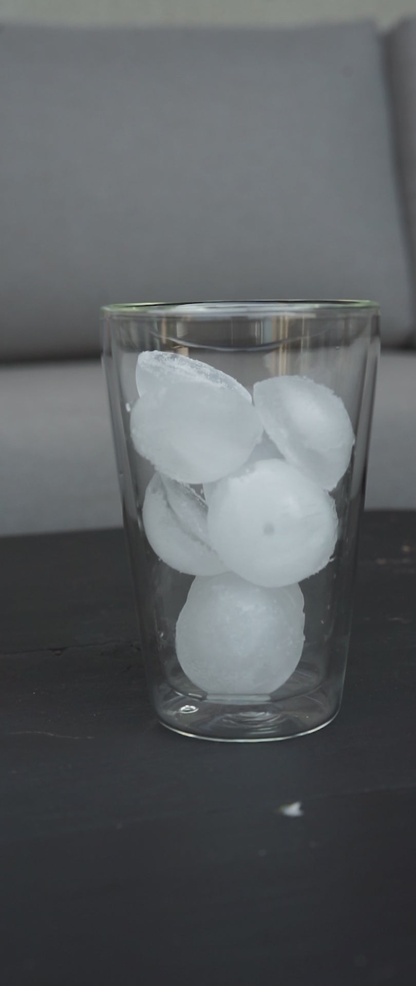 Video Set 4 Vasos Vidrio Doble Pared 400 ml Simplit