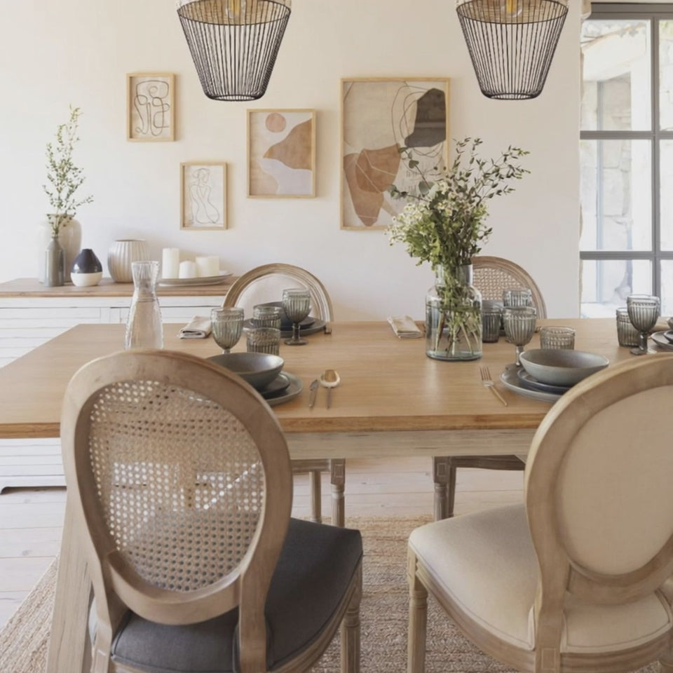 Video Mesa Comedor Olbia Atmosphera ambientada en comedor elegante